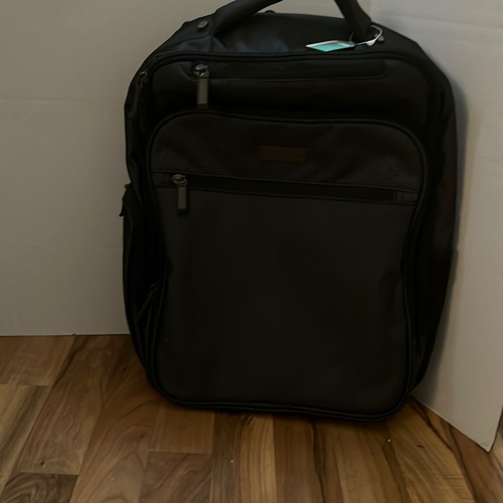 Kenneth Cole reaction backpack with padded protection vinyl